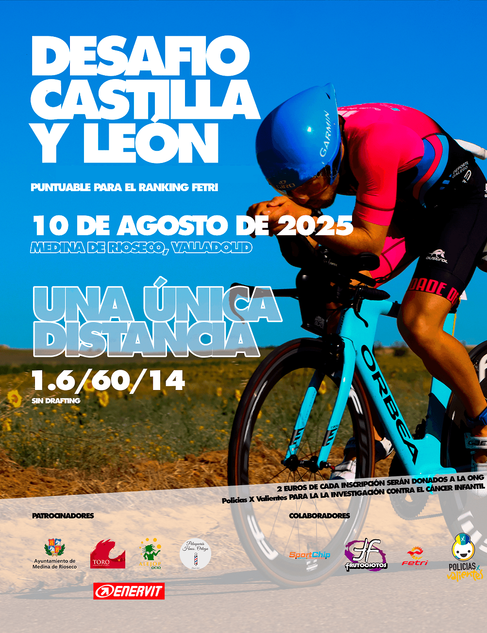 DESAFIO CASTILLA Y LEON 2025 (TRIATLON SHORT SIN DRAFTING)