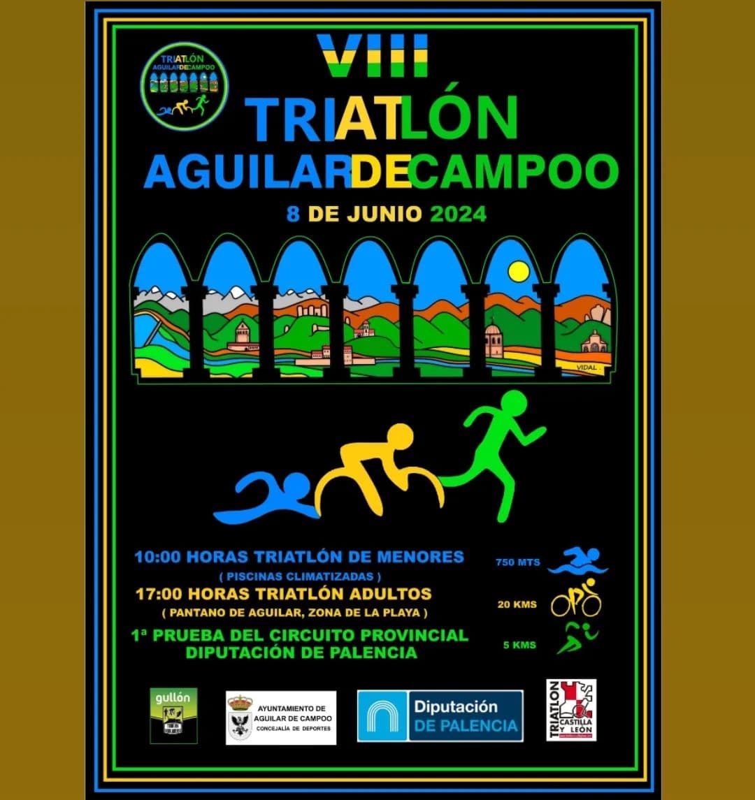 TRIATLON SPRINT AGUILAR DE CAMPOO 2024