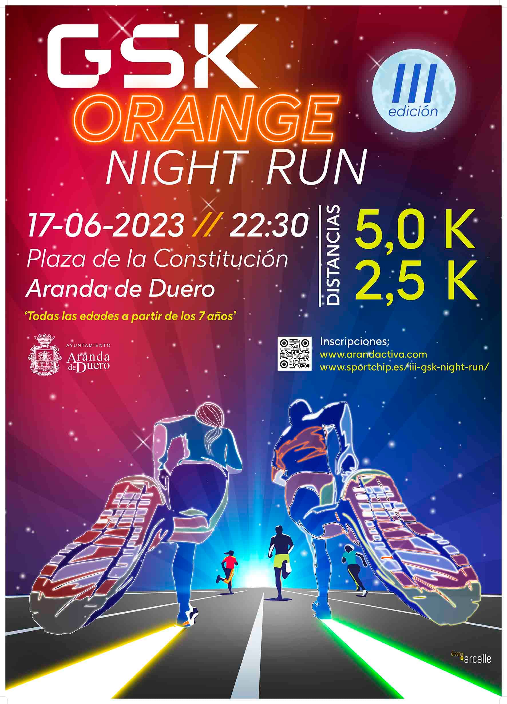 III GSK ORANGE NIGHT RUN