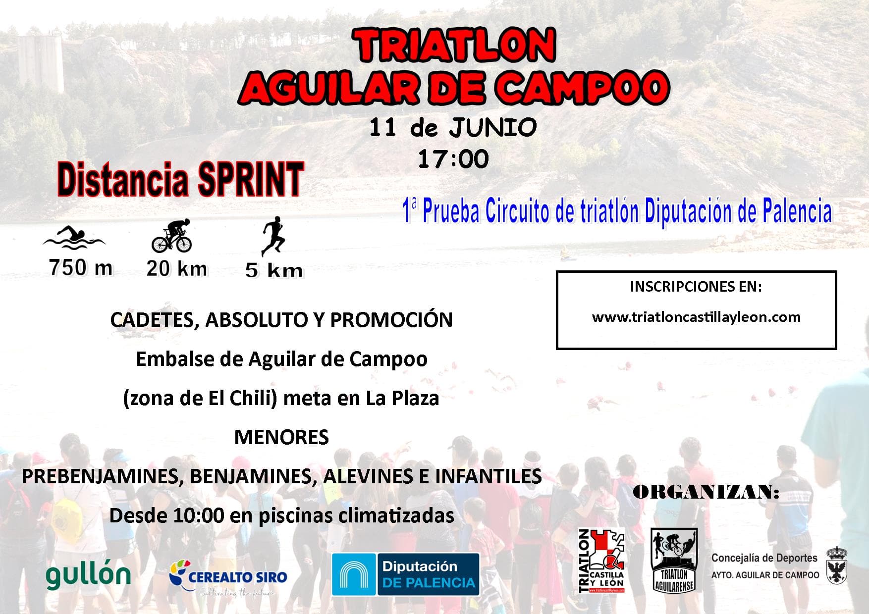 TRIATLON SPRINT DE AGUILAR