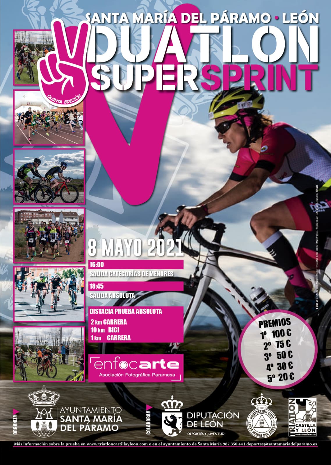 DUATLON SUPERSPRINT Y DE MENORES DE STA. MARIA DEL PARAMO