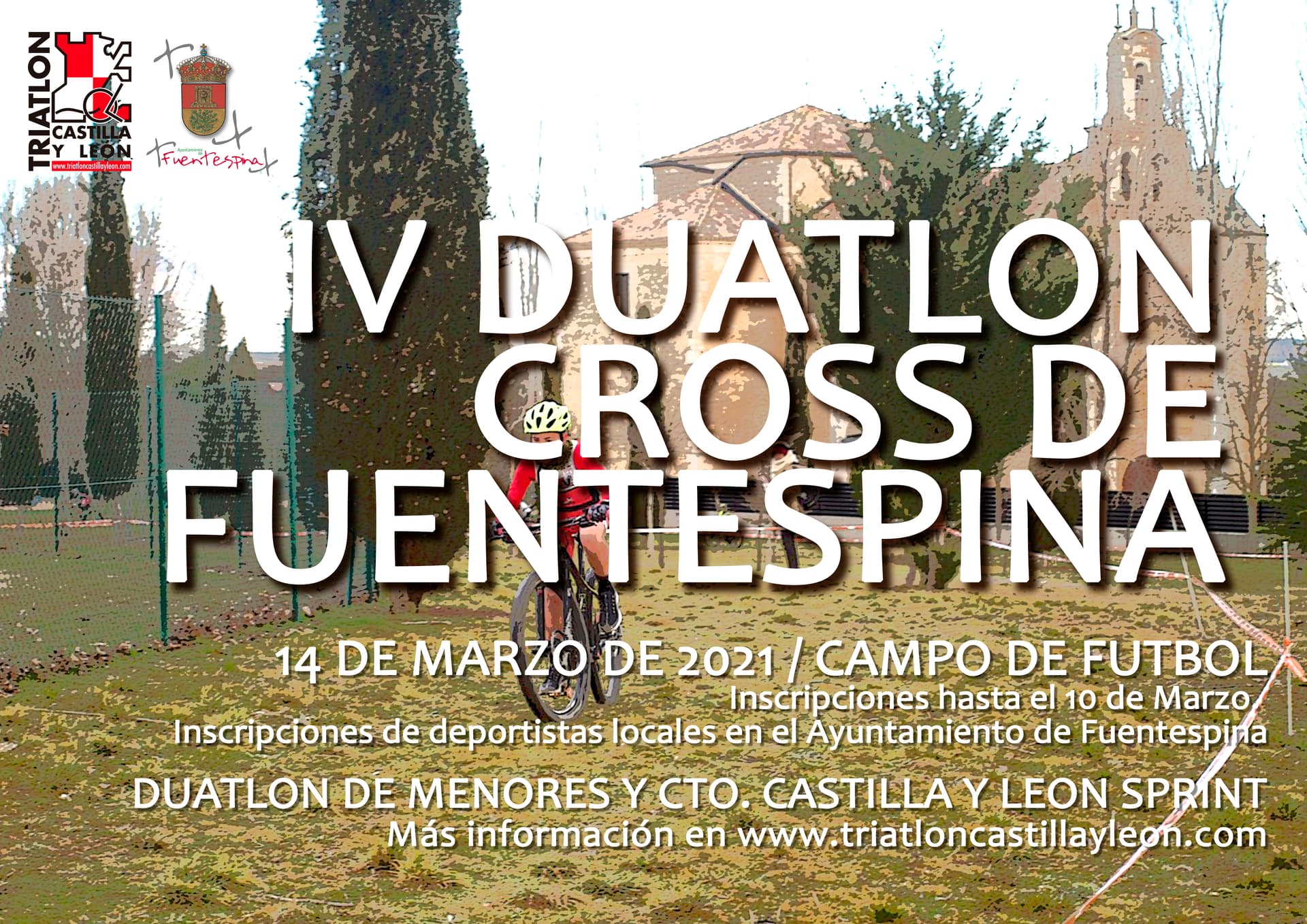 DUATLON CROSS SPRINT (CTO CYL) Y DE MENORES DE FUENTESPINA