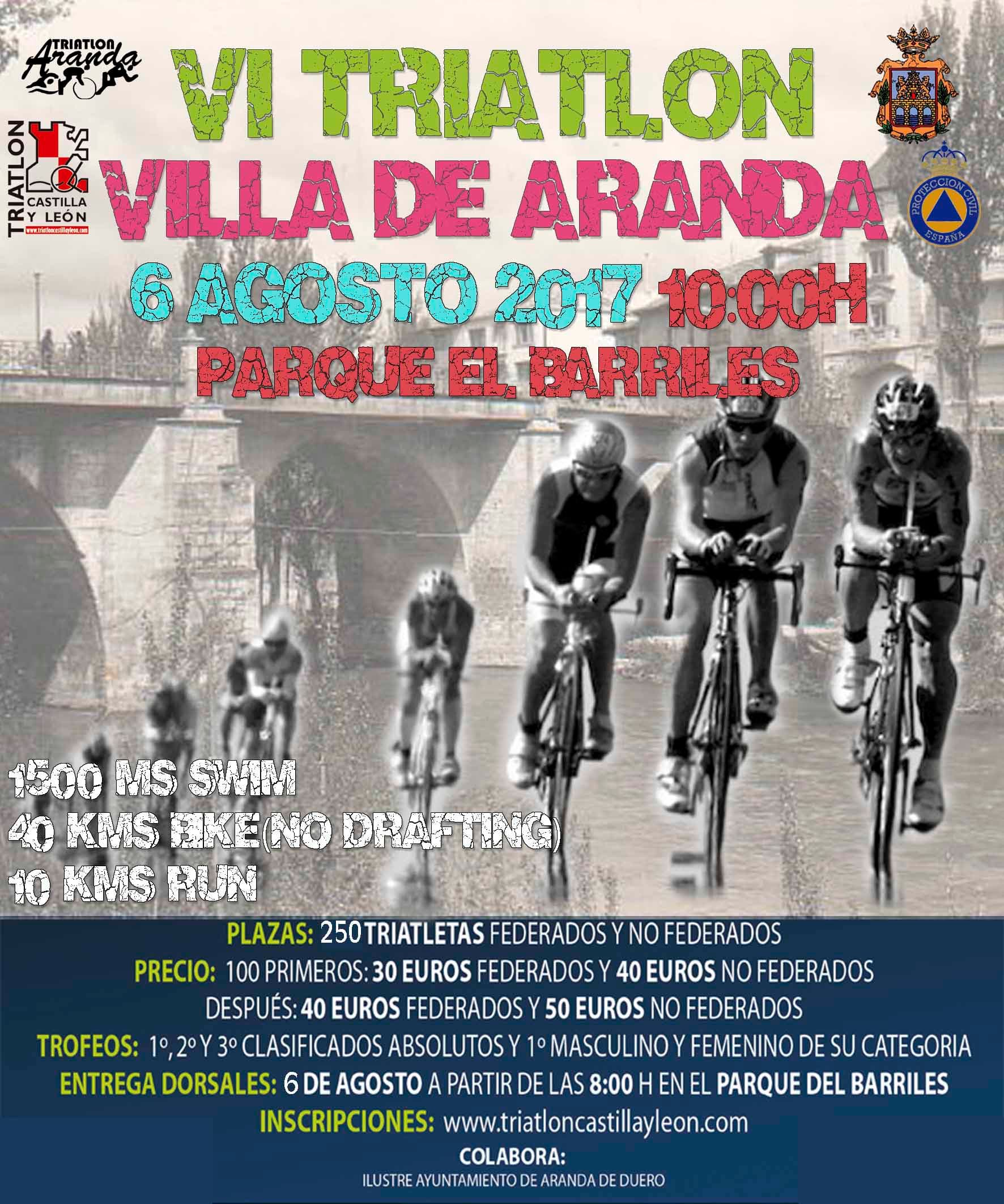 VI TRIATLON VILLA DE ARANDA