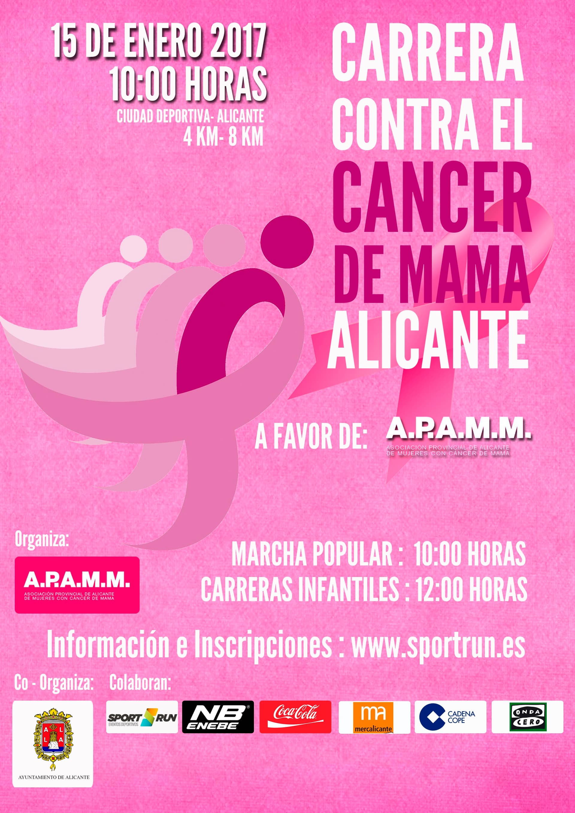 CARRERA CONTRA EL CANCER DE MAMA DE ALICANTE