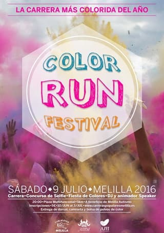 CARRERA COLORES RUN MELILLA