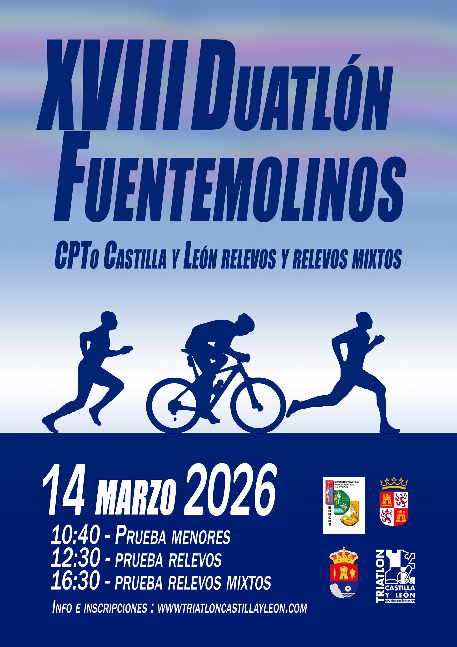 XVIII DUATLON DE RELEVOS Y DUATLON DE MENORES DE FUENTEMOLINOS
