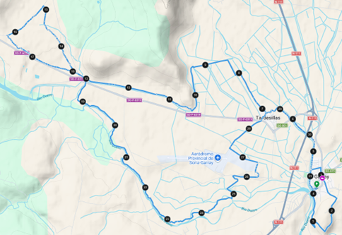 RUTA CORTA LA GARREÑA BTT 26